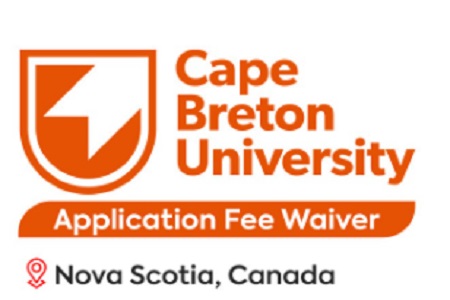 Cape Breton University (CBU) - Application Fee Waiver for Fall 2025 & Spring 2026 - Click the banner to know more